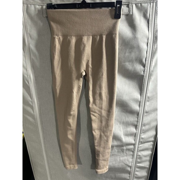 Everlane‎ The Seamless High Rise Stretchy Ribbed Legging Tan XS/S Casual - Picture 2 of 8